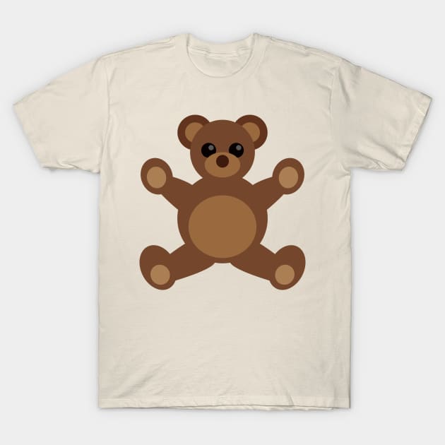 Free Hug Bear - Happy T-Shirt by SubRant